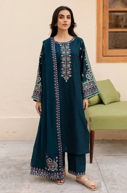 Sapphire 3PC Lawn Embroidered Suit VL918