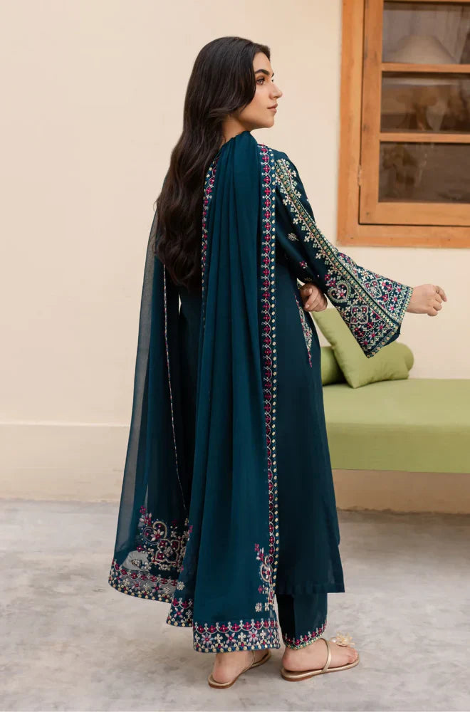 Sapphire 3PC Lawn Embroidered Suit VL918