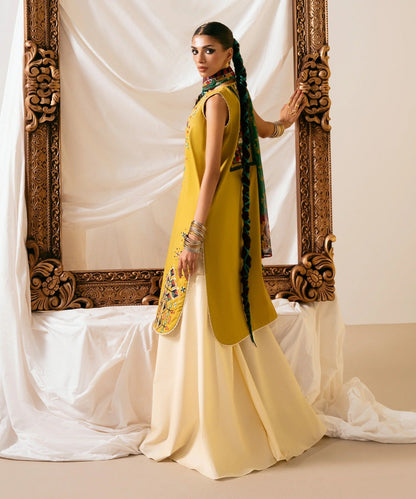 Sapphire - Dhanak 3 Piece Embroidered Dress - VL1174