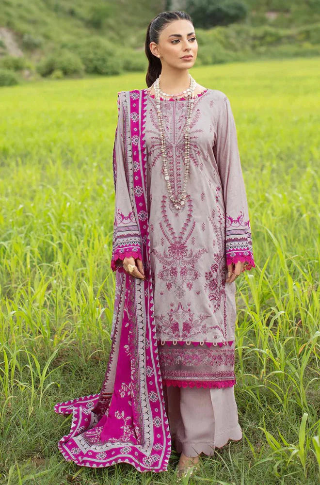 Jazmin - 3PC Lawn Embroidered Suit - VL743