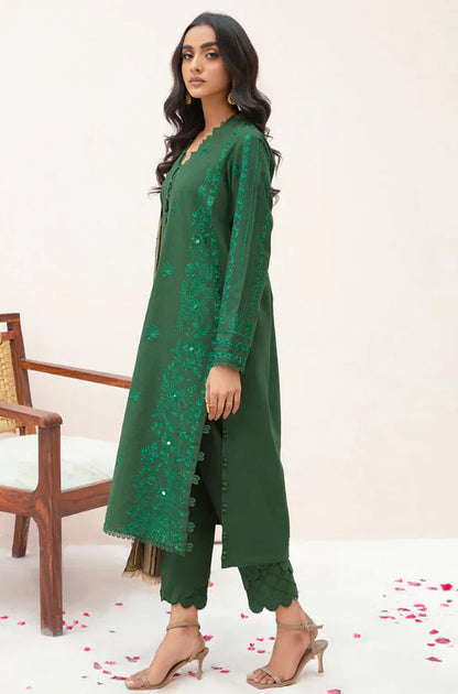 Sapphire - Winter 3PC Dhanak Embroidered Suit - VL1105
