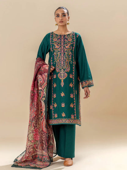 Zara Shahjahan - 3PC Lawn Embroidered Suit - VL1053