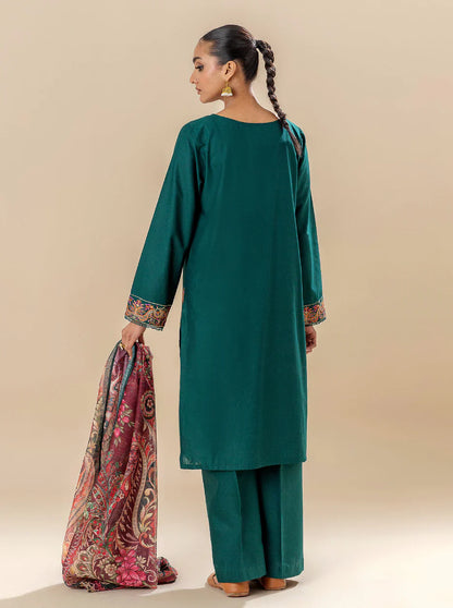 Zara Shahjahan - 3PC Lawn Embroidered Suit - VL1053