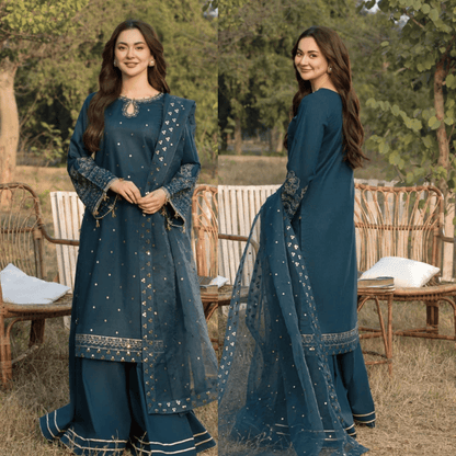 ZaraShahJahan -3PCs Embroidered Lawn Dress - VL1054