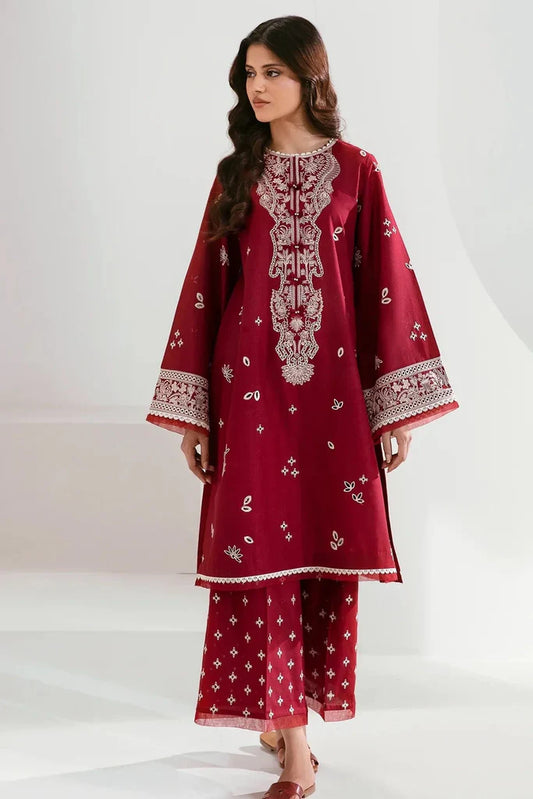 Batik Heavy Embroidered Lawn 2Piece Suit